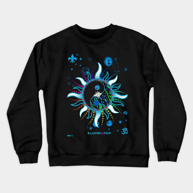 Illumination Crewneck Sweatshirt by EddieSerrano